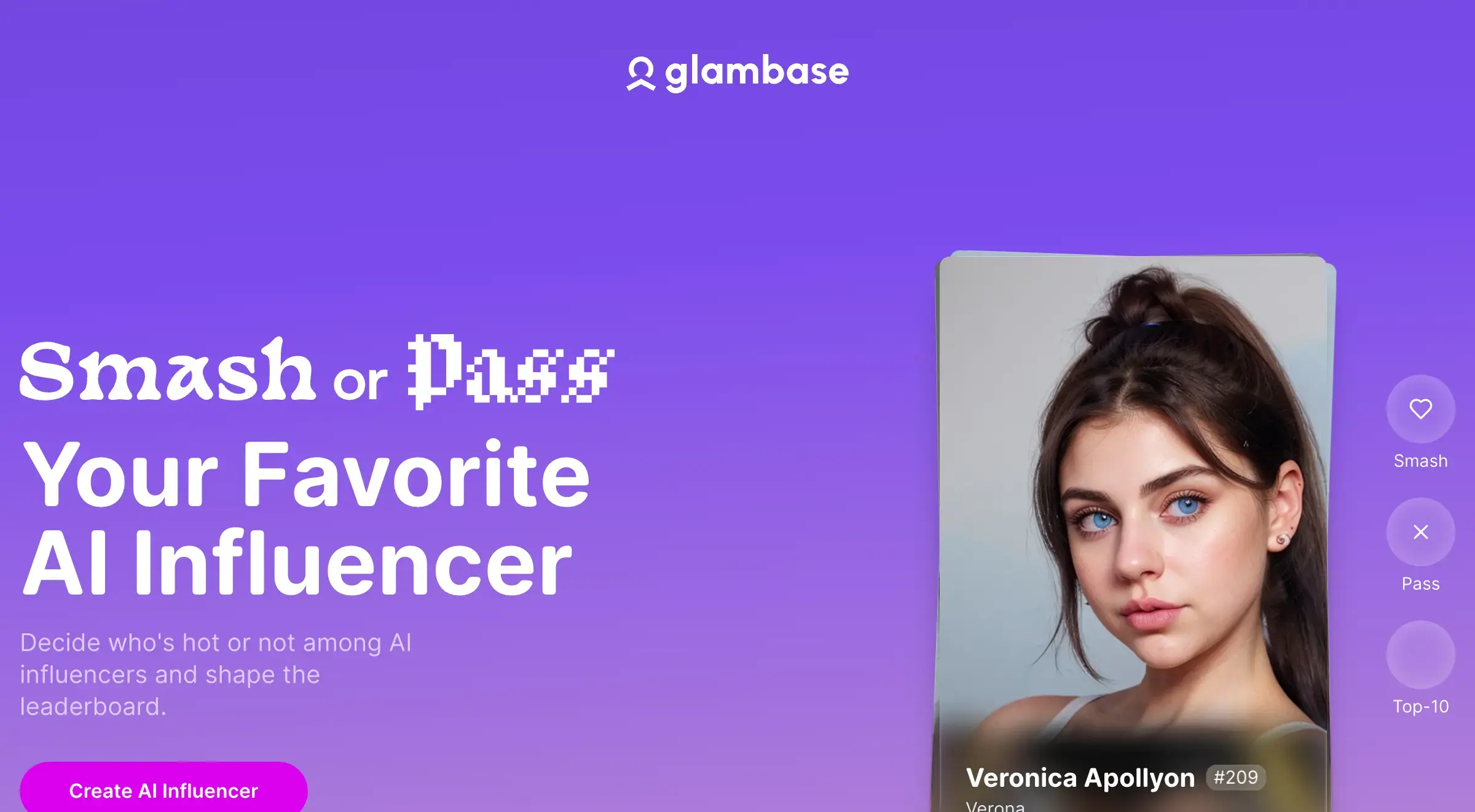 Glambase - Your AI Influencer Generator